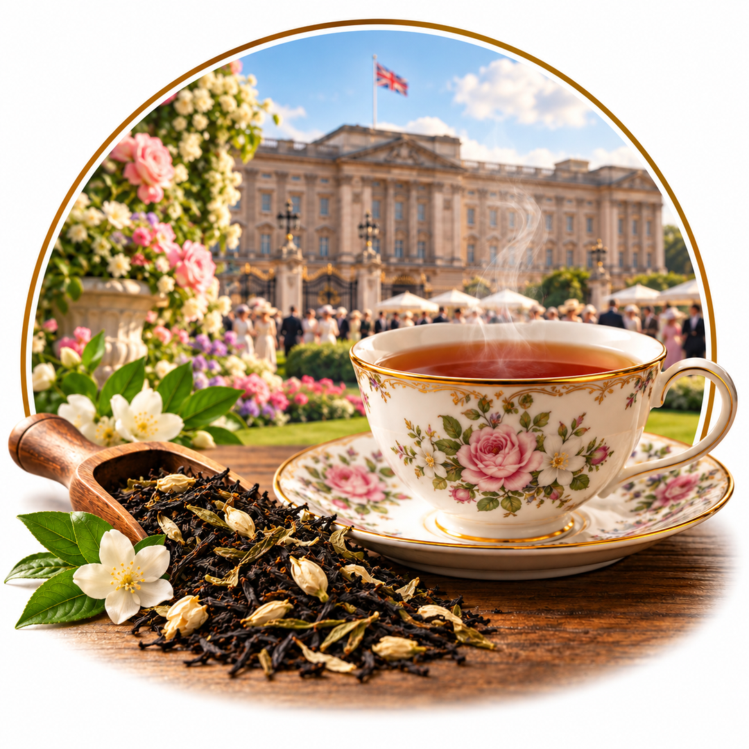 Souvenir Wooden Box - English Favourites: Buckingham Palace Garden Party Tea