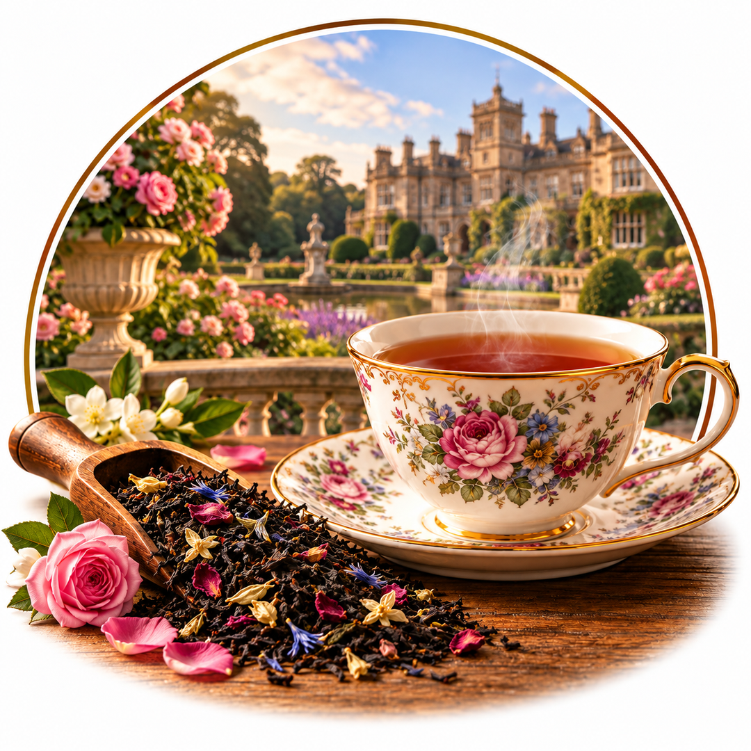 Souvenir Wooden Box - English Favourites: Victorian Blend Tea