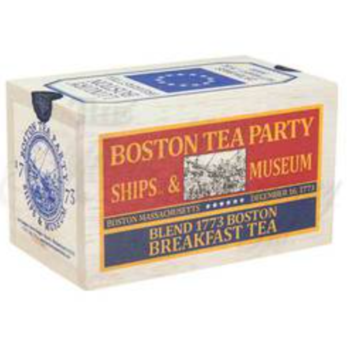 Souvenir Wooden Box - American Patriot Series: 1773 Boston Tea Party Ships Museum