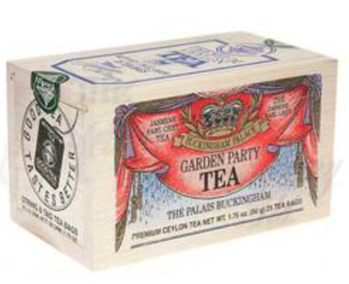 Souvenir Wooden Box - English Favourites: Buckingham Palace Garden Party Tea