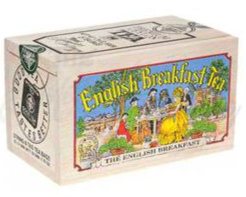 Souvenir Wooden Box - English Favourites: English Breakfast Tea