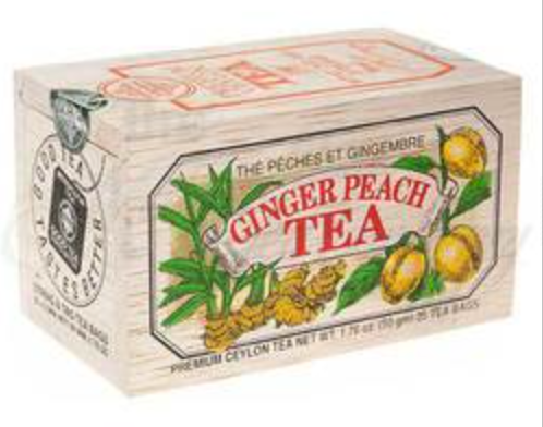 Souvenir Wooden Box - Ginger Peach Tea