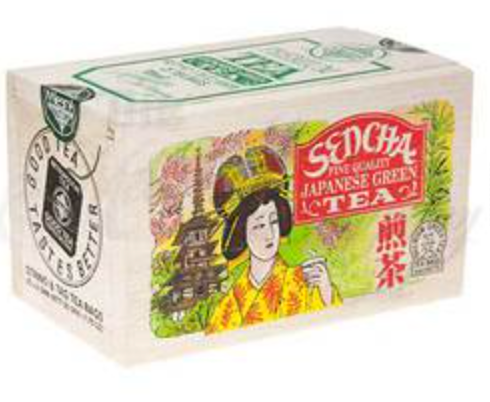 Souvenir Wooden Box - Sencha Japanese Green Tea