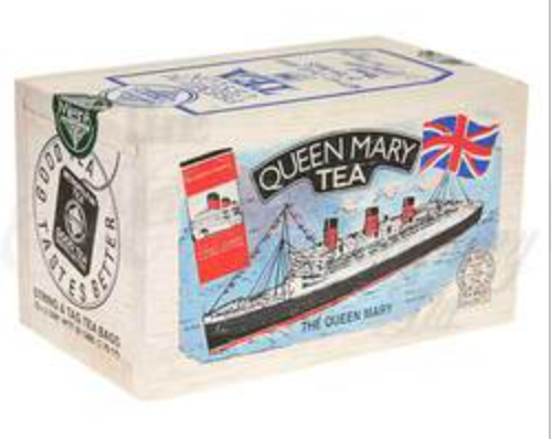 Souvenir Wooden Box - English Favourites: Queen Mary Tea