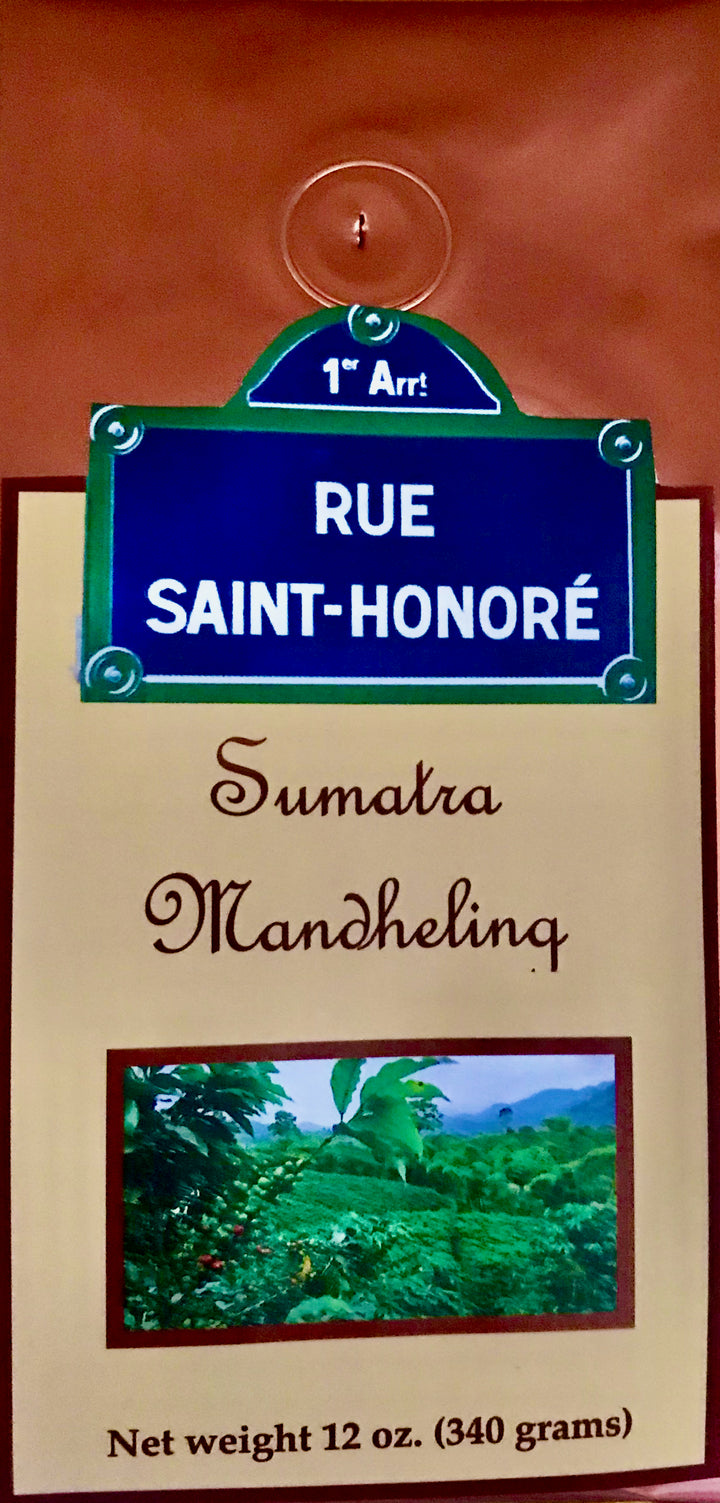 Rue Saint-Honoré Sumatra Mandheling Coffee