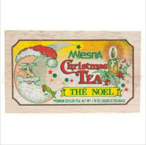 Souvenir Wooden Box - Christmas Tea