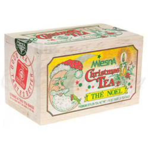 Souvenir Wooden Box - Christmas Tea