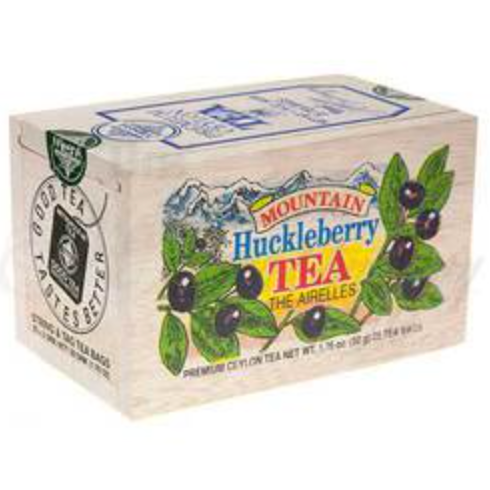 Souvenir Wooden Box - Mountain Huckleberry Tea