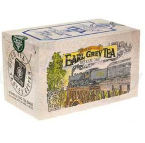 Souvenir Wooden Box - English Favourites: Train Earl Grey Tea